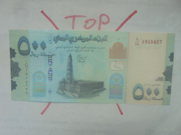 YEMEN 500 RIALS 2017 Neuf (B.33) - Jemen