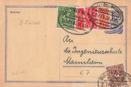 Bahnpost (Ambulant; R.P.O./T.P.O.) Basel-Zell (Wiesental) (ZA2606) - Cartas & Documentos