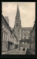 CPA Sees, La Rue Grande Et La Cathédrale  - Sees