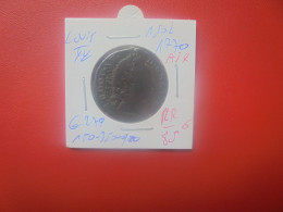 LOUIS XV SOL 1770 "AIX" RARE ! (A.2) - 1715-1774 Louis  XV The Well-Beloved