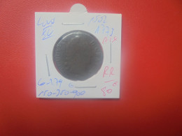 LOUIS XV SOL 1773 "AIX" RARE ! (A.2) - 1715-1774 Louis  XV The Well-Beloved