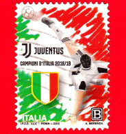 ITALIA - Usato - 2019 - Juventus Squadra Vincitrice Del Campionato Di Calcio Di Serie A  – Logo - B - 2011-20: Usati