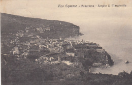 VICO EQUENSE-NAPOLI-PANORAMA-SCOGLIO S. MARGHERITA-CARTOLINA  VIAGGIATA IL 24-7-1934 - Napoli