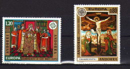 Andorre Francaise - 1975 - Europa - Fresques De L'Eglise De La Cortinada -  Neufs** - MNH - 1975