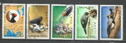 2652-SERIE COMPLETA COREA AVES 1978 Nº 1502/1506 - Korea, North