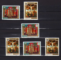 Andorre Francaise - 1975 - Europa - Fresques De L'Eglise De La Cortinada -  Neufs** - MNH - Unused Stamps