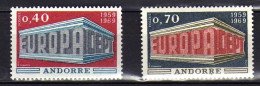 Andorre Francaise - 1969- Europa -  -  Neufs** - MNH - Unused Stamps