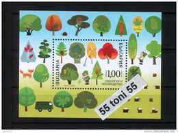 2015   Ecology / Forestry  S/S-MNH BULGARIA / Bulgarie - Nuovi