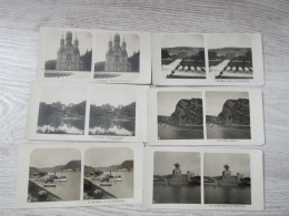 PHOTO STEREOSCOPIQUE - SUISSE-ALLEMAGNE- Lot De 6 Vues - Fotos Estereoscópicas