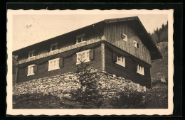 Foto-AK Bayrischzell, Hotel Sillberg-Haus, Berghütte Mit Tannen  - Andere & Zonder Classificatie