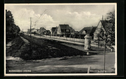 AK Ording, Strandweg Ording, Litfassäule  - Autres & Non Classés