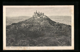 AK Bisingen, Burg Hohenzollern Aus Der Vogelschau  - Andere & Zonder Classificatie