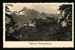 AK Salzburg, Festung Hohensalzburg Mit Bergpanorama  - Other & Unclassified