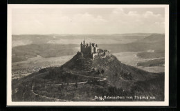 AK Bisingen, Burg Hohenzollern Mit Umgebung Vom Flugzeug Aus  - Andere & Zonder Classificatie