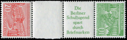 Berlin, 1952, SKZ 3, Postfrisch - Zusammendrucke