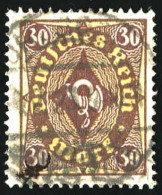 Deutsches Reich, 1921, 208 P I, Gestempelt - Altri & Non Classificati