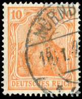 Deutsches Reich, 1920, 141 I, Gestempelt - Other & Unclassified