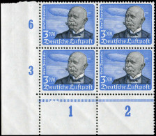 Deutsches Reich, 1934, 539 Y ER, Postfrisch, Viererblock - Altri & Non Classificati