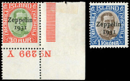 Island, 1931, 147, 148, Postfrisch - Otros & Sin Clasificación