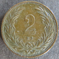Münze Ungarn Franz Joseph I. 2 Filler Schön 2 1906 Vz - Hongarije