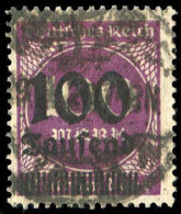 Deutsches Reich, 1923, 289a, Gestempelt - Sonstige & Ohne Zuordnung