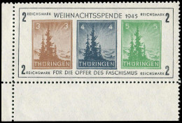 SBZ - Thüringen, 1945, Bl. 1 Xb, Postfrisch - Sonstige & Ohne Zuordnung