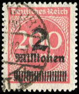 Deutsches Reich, 1923, 309 Ba, Gestempelt - Andere & Zonder Classificatie