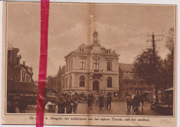 Hengelo - De Markt Met Stadhuis - Orig. Knipsel Coupure Tijdschrift Magazine - 1926 - Ohne Zuordnung