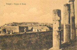 Postcard Italy Pompei Tempio Di Ercole - Other & Unclassified