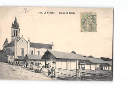 LA CRECHE - Halles Et Eglises - Très Bon état - Sonstige & Ohne Zuordnung