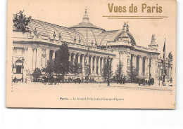 PARIS - Vues De Paris - Le Grand Palais Des Champs Elysées - Très Bon état - Champs-Elysées
