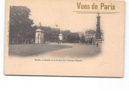 PARIS - Vues De Paris - Entrée De L'Avenue Des Champs Elysées - Très Bon état - Champs-Elysées