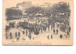 PARIS - Catastrophe Du Métropolitain - 10 Août 1903 - La Station Des Couronnes Pendant L'évacuation Des Victimes - état - Métro Parisien, Gares