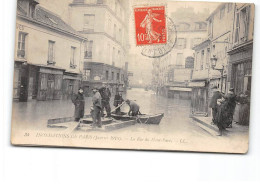 PARIS - Inondations De Paris - Janvier 1910 - La Rue Du Haut Pavé - Très Bon état - Paris Flood, 1910