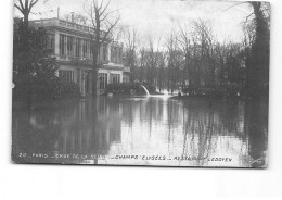 PARIS - Crue De La Seine - Champs Elysées - Restaurant Ledoyen - état - Paris Flood, 1910