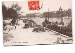 PARIS - Port Saint Nicolas - Très Bon état - Die Seine Und Ihre Ufer