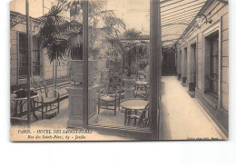 PARIS - Hôtel Des Saints Pères - Jardin - Rue Des Saints Pères - Très Bon état - Bar, Alberghi, Ristoranti