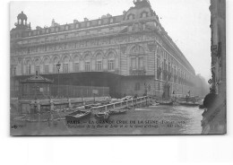 PARIS - La Grande Crue De La Seine - Janvier 1910 - La Rue De Lille Et La Gare D'Orsay - Très Bon état - Paris Flood, 1910