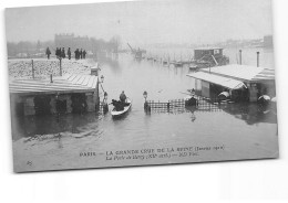 PARIS - La Grande Crue De La Seine - Janvier 1910 - La Porte De Bercy - Très Bon état - Inondations De 1910