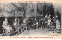 Les Caves Pommery à REIMS - Champagne Pommery Et Greno - Ensemble D'un Chantier D'opération - Très Bon état - Reims