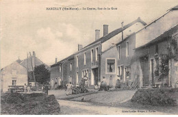 MARCILLY - Le Centre - Rue De La Gare - Très Bon état - Autres & Non Classés