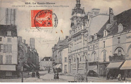 CHAUMONT - Rue De Buxereuilles Et La Caisse D'Epargne - Très Bon état - Chaumont