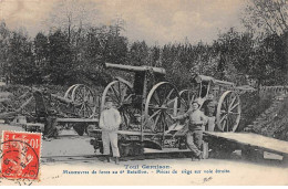 TOUL Garnison - Manoeuvres De Force Au 6e Bataillon - Très Bon état - Toul