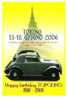 [MD9760] CPM - TORINO MOLE ANTONELLIANA - HAPPY BIRTHDAY TOPOLINO FIAT - PUBLICARD 920 - PERFETTA - NV - Mole Antonelliana