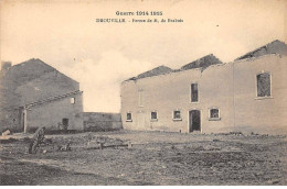 Guerre 1914 1915 - DROUVILLE - Ferme De M. De Brabois - Très Bon état - Other & Unclassified