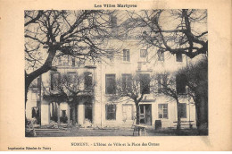 NOMENY - L'Hôtel De Ville Et La Place Des Ormes - Très Bon état - Other & Unclassified
