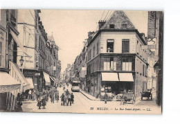 MELUN - LA Rue Saint Aspais - Très Bon état - Melun