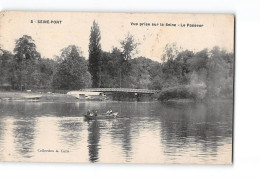 SEINE PORT - Vue Prise Sur La Seine - Le Passeur - Très Bon état - Autres & Non Classés