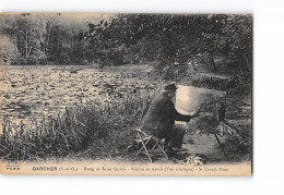 GARCHES - Etang De Saint Cucufa - Peintre Au Travail - Très Bon état - Andere & Zonder Classificatie