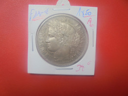 FRANCE 5 FRANCS 1850 "A" ARGENT (A.2) - 5 Francs